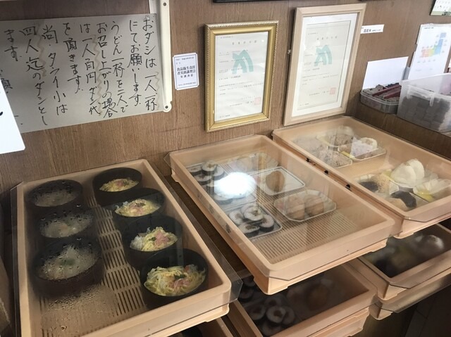 烏龍麵名店-釜あげうどん長田in香の香 各式各樣的米食