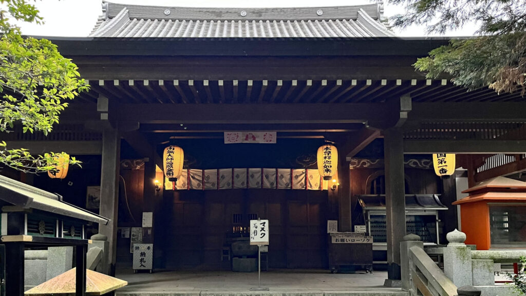 四國遍路靈山寺_本堂