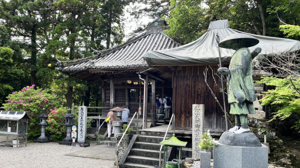 四國遍路第18番恩山寺_玉依御前剃髮處