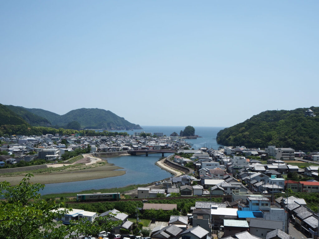 四國遍路第23番藥王寺_俯瞰美波町