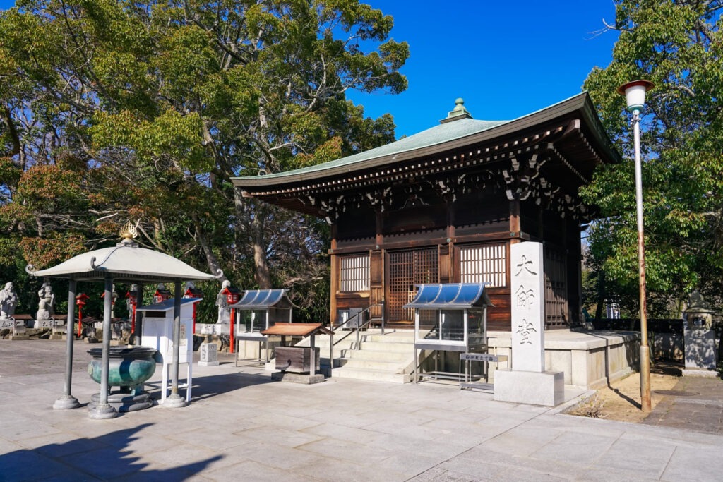 四國遍路第84番屋島寺_大師堂