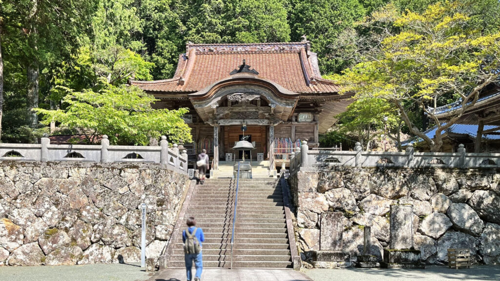 四國遍路第43番明石寺_通往本堂的參道