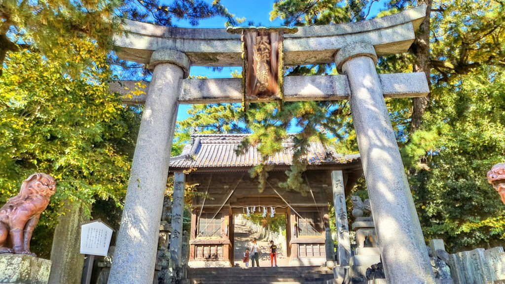 四國遍路第69番觀音寺_琴彈八幡宮