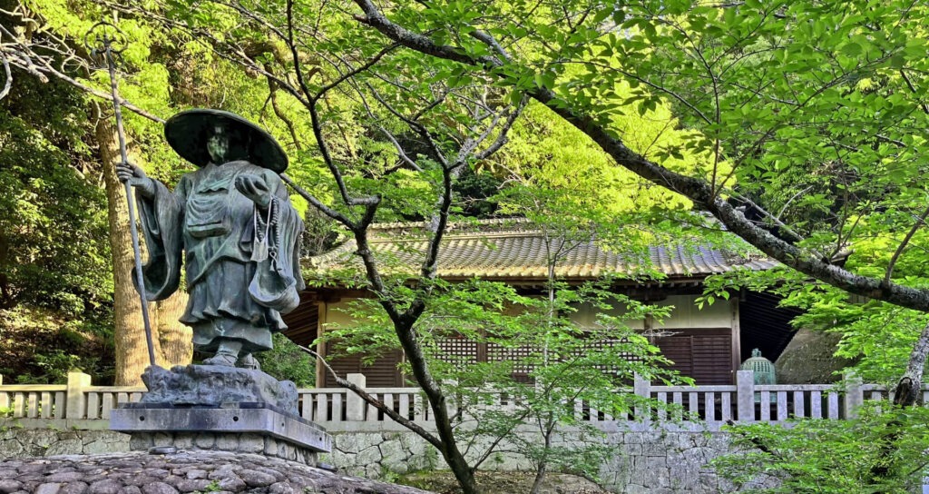 四國遍路第71番彌谷寺_弘法大師像