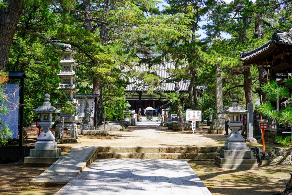 四國遍路第80番國分寺_境內風景