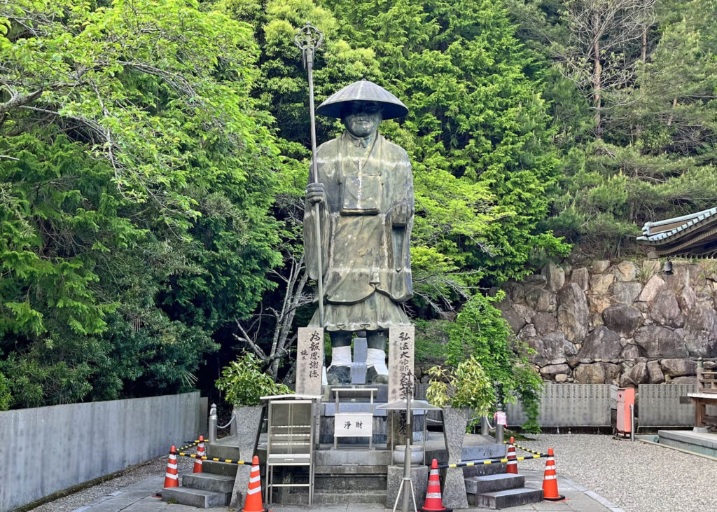 四國遍路第88番大窪寺_弘法大師像